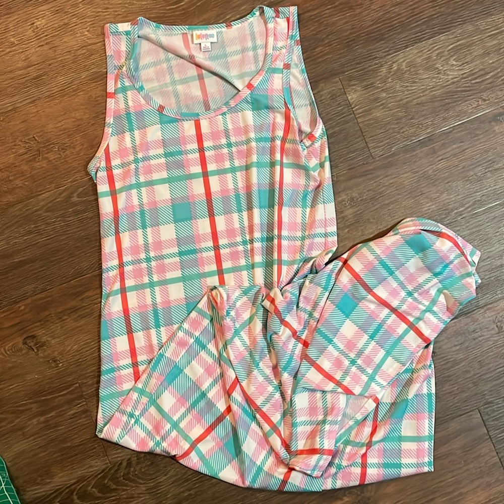 Plaid Maxi Dress